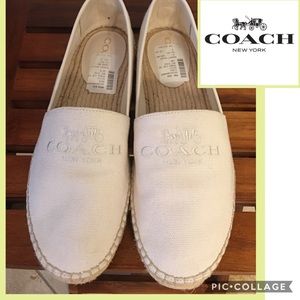 COACH • Rhoda canvas Espadrilles.